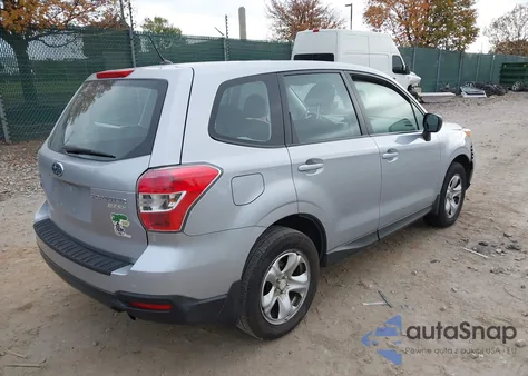 2015 Subaru Forester 2.5I из США, поврежденный, VIN JF2SJAAC5FG836439